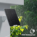 VIZIUUY 6W Solar Panel for Security Camera Outdoor, 5V Type C Solar Panel - Like New