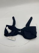 CUPSHE WOMEN'S BOWKNOT FRONT BIKINI SET BELTED BATHING SUIT - SIZE: L - BLACK - Like New