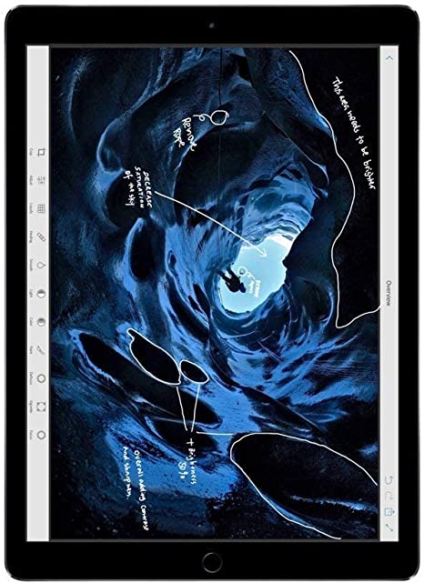 For Parts: APPLE IPAD PRO 12.9" 1ST GEN 128GB WIFI CELLULAR ML3L2LL/A GRAY-DEFECTIVE SCREEN