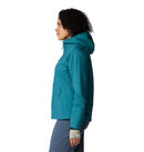 MOUNTAIN HARDWEAR WOMEN'S KOR STASIS HOODY SIZE: WOMEN L JACK PINE - NEW 2024 - Like New