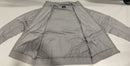 BLUE ICE MEN'S FULL-ZIP RAYON BLEND TRACK JACKET, MELANG CHARCOAL, X-LARGE - Brand New
