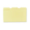 UNIVERSAL 12113 FILE FOLDERS 1/3 CUT ASSORTED ONE-PLY TOP TAB LETTER MANILA - Brand New