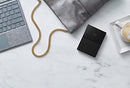 WD WDBYNN0010BBK-WESN 1TB Passport External Hard Drive USB 3.0 - BLACK - Like New