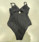 CUPSHE ONE PIECE SWIM SUIT - SIZE: WOMEN M - BLACK - Like New