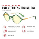 Gunnar Loki Asgard Edition Gaming Glasses - Emerald Gold Amber Lens - Like New