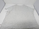 NO BOUNDARIES WOMEN’S CROPPED COTTON TEE - SIZE: 2XL - PLATINUM SILVER HEATHER - Like New