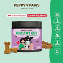 PEPPY PAWS HEALTHY GUT SOFT DOG CHEWS (120 CHEWS) - BLACK/PINK - Brand New
