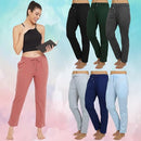 G/MLPJ-700BK GALAXY BY HARVIC WOMEN 3XL LOOSE FIT POCKETED PANTS SIZE S - BLACK - Like New