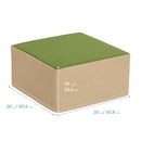 ECR4Kids SoftZone Pedestal Play Block Corner Climber, Playset, Earthtone - Brand New