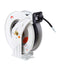 REELWORKS OIL HOSE REEL RETRACTABLE 1/2" INCH X 50' FOOT M860154 - WHITE - Like New