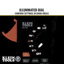 KLEIN TOOLS CL710 PRO DIGITAL CLAMP METER WITH ILLUMINATED DIAL 600A - BLACK - Like New