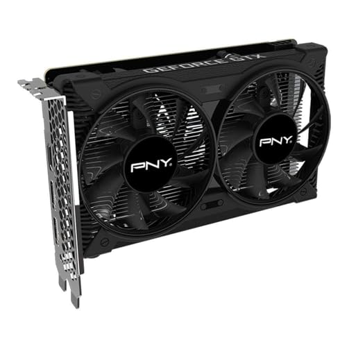 PNY Dual Fan GeForce GTX 1650 4GB GDDR6 VCG16504D6DFPPB1 - Black - Like New
