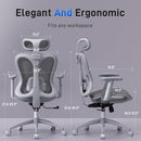 AMSEATEC Ergonomic Office Desk Chair Comfortable Gaming Chair - Gray - Like New