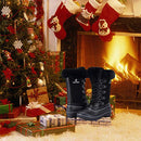 FANTURE Women's Winter Snow Boots Waterproof U420WCTDM Size: 41 - Black - Like New