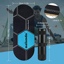 NALANDA BALANCE BOARD STABILITY CORE BOARD WITH ANTI-SLIP SURFACE - BLACK/BLUE - Like New