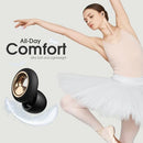 VOSAF EAR PLUGS FOR SLEEPING NOISE CANCELLING, SOFT SILICONE EARPLUGS - BLACK - Like New