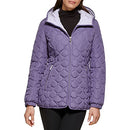 GUESS WOMEN'S QUILT SHORT LIGHT-WEIGHT JACKET - MEDIUM - QUILTED AMETHYST - Brand New
