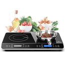 DUXTOP LCD PORTABLE DOUBLE INDUCTION COOKTOP 1800W DIGITAL ELECTRIC COUNTERTOP - Brand New