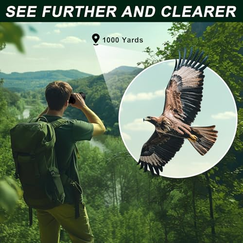 WOZEL 20x70 Binoculars for Adults High Powered - WOZEL HD Bird Binoculars Vuniya - Brand New