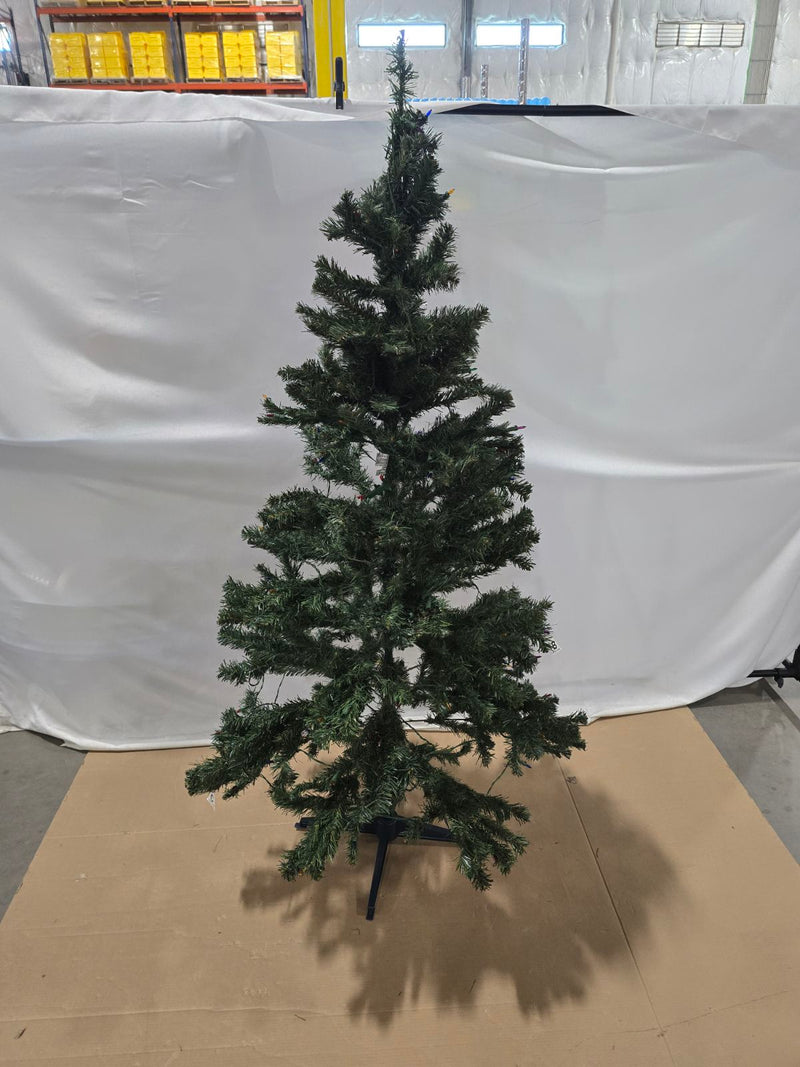 GENERIC ARTIFICIAL CHRISTMAS TREE 6FT -GREEN - Like New