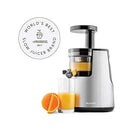 Hurom Elite Slow Juicer Model HH-SBB11 Noble Silver with Cookbook - Brand New