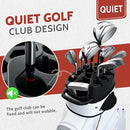 uniHimal 14-Way Golf Cart Bag Pro with Full Length Divider Top, Men, White - Like New