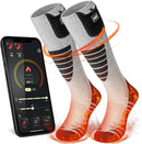 MATKAO HEATED SOCKS WITH APP CONTROL - SIZE MEDIUM - GRAY - Like New