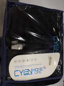 CYLEN HOME-MEMORY FOAM BAMBOO CHARCOAL INFUSED VENTILATED ORTHOPEDIC - BLACK - Like New