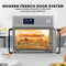 Kalorik MAXX 26 QT Stainless Steel Digital Air Fryer Oven AFO-46045-SS Like New