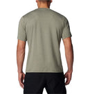 2074581397 Columbia Men's Tech Trail Crew Neck II Stone Green Heather S - Brand New