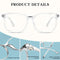 BLUE-LIGHT BLOCKING GLASSES 3 PACK COMPUTER PHONES GLASSES ANTI EYESTRAIN - Like New