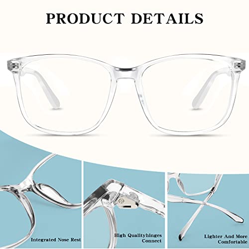 BLUE-LIGHT BLOCKING GLASSES 3 PACK COMPUTER PHONES GLASSES ANTI EYESTRAIN - Like New