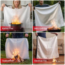 Mondoshop Fire Blankets Emergency Kitchen Home Emergency Fire Retardant Blanket - Like New