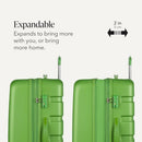 SWISSGEAR 7366 SIGNATURE HARDSIDE EXPANDABLE LUGGAGE 27-INCH - GREEN - Brand New