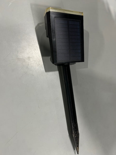 KYOSHO SOLAR SPOT LIGHTS WARM WHITE 38 LEDS SOLAR LANDSCAPE LIGHTS IP67 - BLACK - Like New