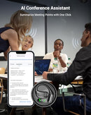 GANODS TRANSLATION EARBUDS REAL TIME, AI TRANSLATION HEADPHONES M114 - BLACK - Like New