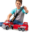 TONKA STEEL CLASSICS HOOK N’ LADDER FIRE TRUCK MADE WITH STEEL & STURDY PLASTIC - Like New