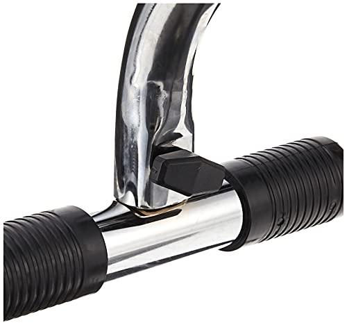 CAP BARBELL PAIR OF PUSH UP BARS - CHROME HHP-001 - Like New