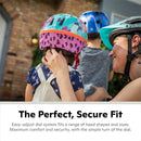 SCHWINN CLASSIC TODDLER AND BABY BIKE HELMET INFANT SIZE - PURPLE POLKADOTS - Like New