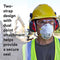 3M 8210V PARTICULATE RESPIRATOR GRINDING SANDING SAWING SWEEPING 10/BOX - WHITE - Brand New