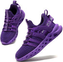 KOPPU KIDS SHOES RUNNING SHOES BOYS GIRLS - SIZE YOUTH 4.5 (EU M36) - PURPLE - Brand New
