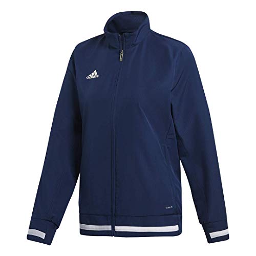 ADIDAS 19 WOMEN WOVEN JACKET MULTI-SPORT WOMEN'S SIZE M NAVY/WHITE - Like New