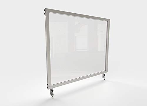 GHENT 24H X 59W DESKTOP PLASTIC PROTECTION SCREEN CLEAR DPSC2459A - NEW - Brand New