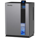 NineSky Dehumidifier, 98 Oz with Auto Shut Off, 5 Colors LED Light (H2, Gray) Like New