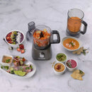 CUISINART SMARTPOWER DUET BLENDER/FOOD PROCESSOR - GRAY - Like New