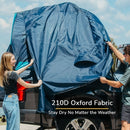 GOLABS 2-PERSON TRUCK BED TENT FOR 5-6 FT TRUCKS, WATERPROOF QUICK SETUP - GRAY - Like New