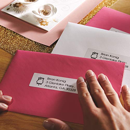 DYMO AUTHENTIC LW WHITE MAILING ADDRESS LABELS LABELS 2ROLLS OF 350 (700 TOTAL) - Brand New