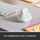 910-006469 LOGITECH LIFT VERTICAL ERGONOMIC MOUSE WIRELESS BLUETOOTH - WHITE - Like New