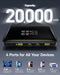 BASEUS POWER BANK, 20000MAH 100W PD FAST CHARGING, PPBLD100HD-BLK - BLACK - Like New