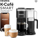 Keurig K-Café SMART Single Serve Coffee Maker 5000365485 - BLACK Like New